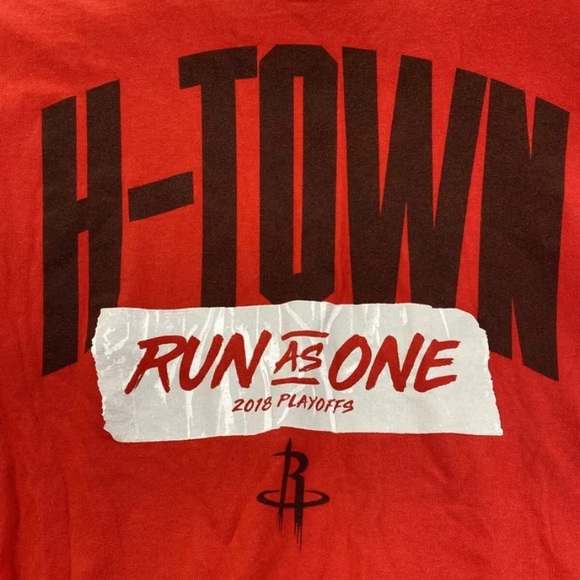 Houston Rockets playoff shirt - Picture 1 of 1